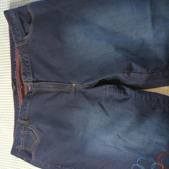 Tallissime jeans embroidered size 24W - Picture 2 of 11